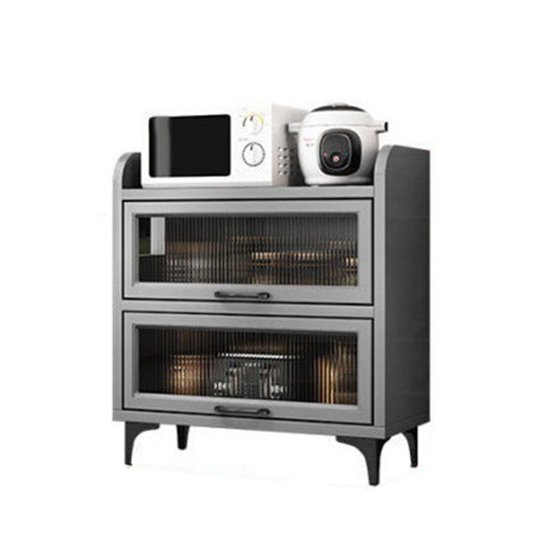 Technischer Holz Sideboard Küche Sideboard mit offener Lagerung