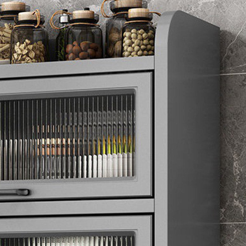 Technischer Holz Sideboard Küche Sideboard mit offener Lagerung