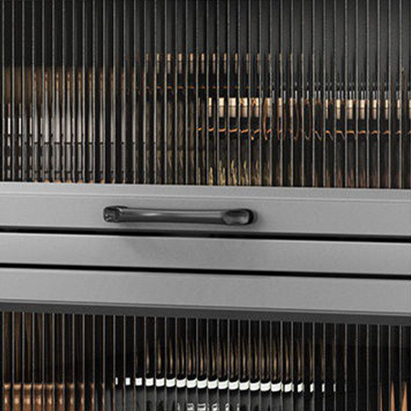 Technischer Holz Sideboard Küche Sideboard mit offener Lagerung