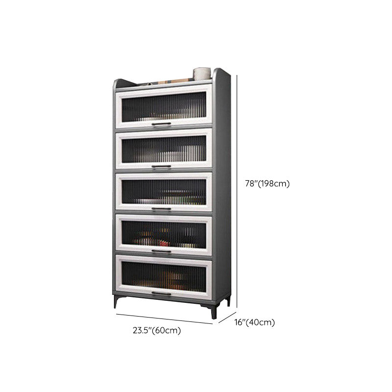 Technischer Holz Sideboard Küche Sideboard mit offener Lagerung