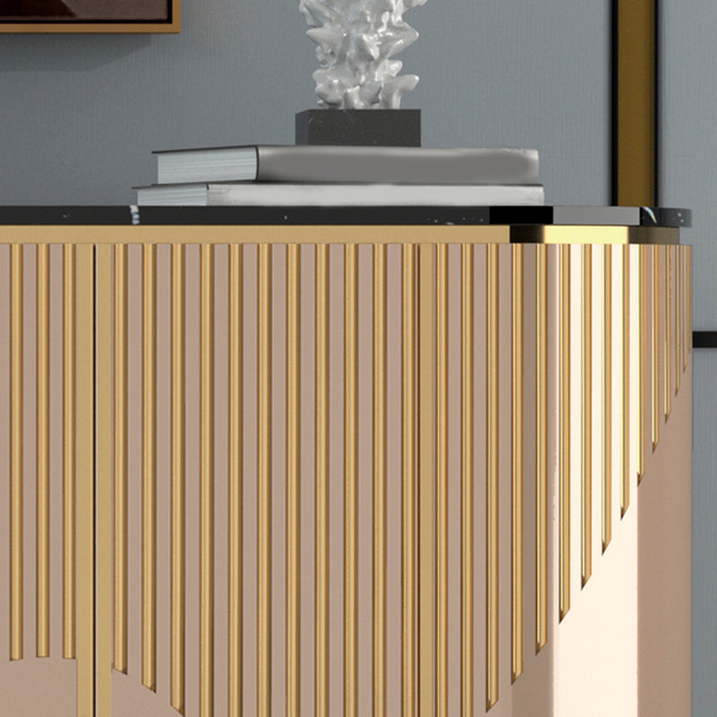 Sideboard in legno ingegnerizzato in fico in marmo in marmo per uso da cucina