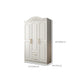 Engineered Wood Wardrobe Closet with Garment Rod White Wardrobe Cabinet Clearhalo 'Armoires & Wardrobes' 'armoires_wardrobes' 'Bedroom Furniture' 'furn' 'furn_armoires_wardrobes' 'Furniture' 6733142