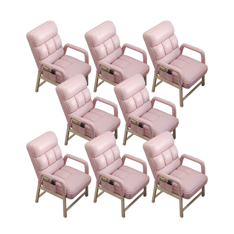 Eigentijdse taakstoel metaal verstelbare rughoogte bureaustoel