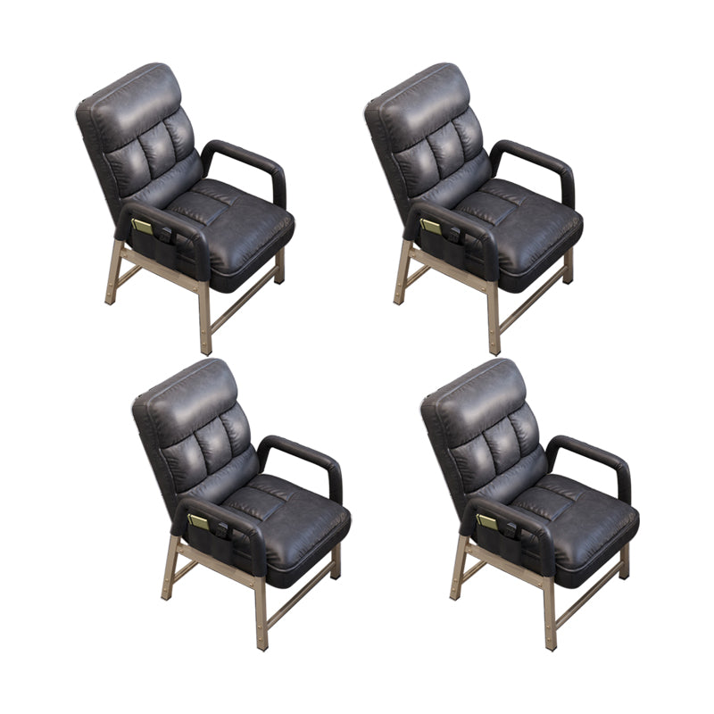 Eigentijdse taakstoel metaal verstelbare rughoogte bureaustoel