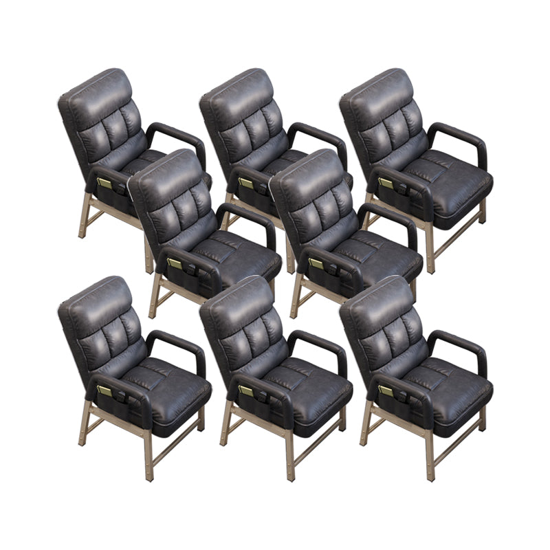 Eigentijdse taakstoel metaal verstelbare rughoogte bureaustoel