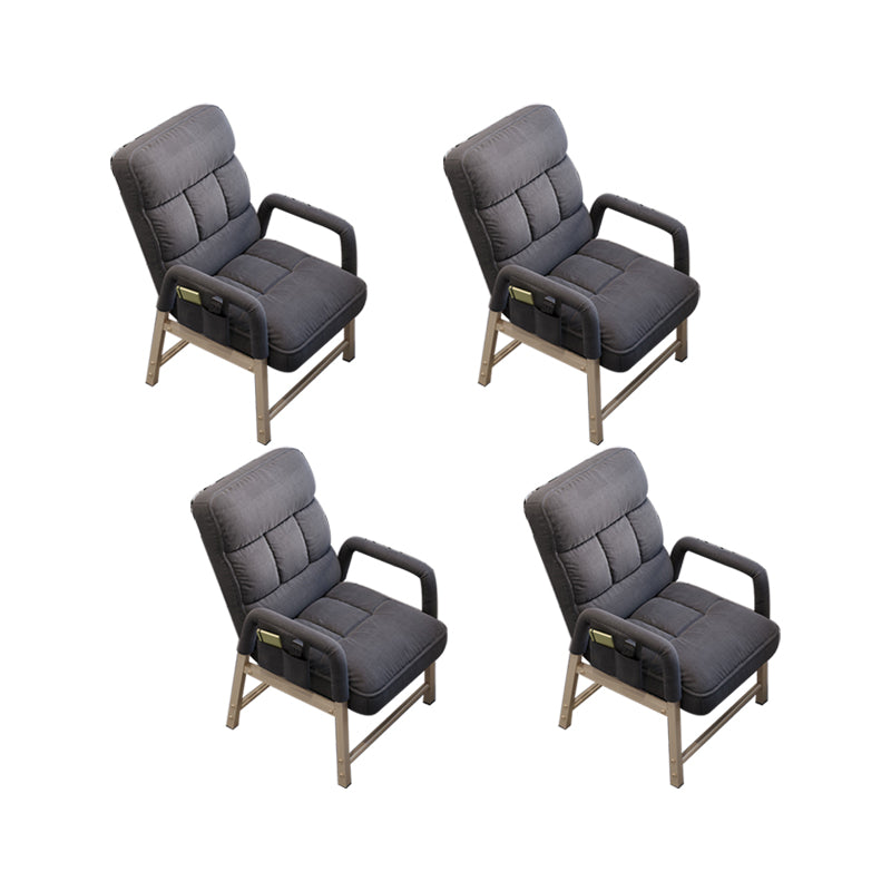 Eigentijdse taakstoel metaal verstelbare rughoogte bureaustoel