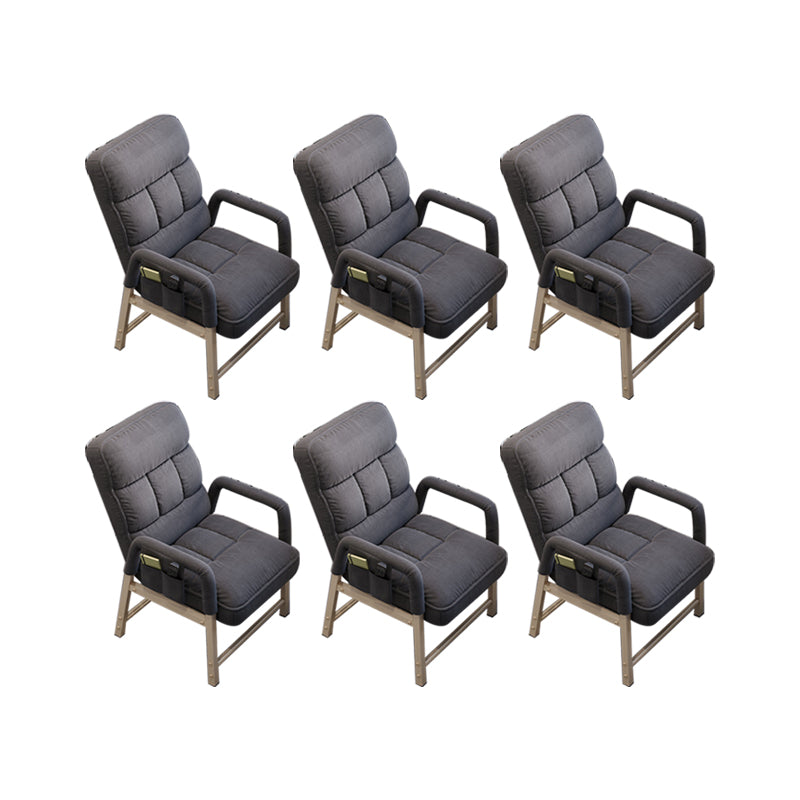 Eigentijdse taakstoel metaal verstelbare rughoogte bureaustoel