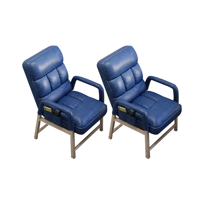 Eigentijdse taakstoel metaal verstelbare rughoogte bureaustoel