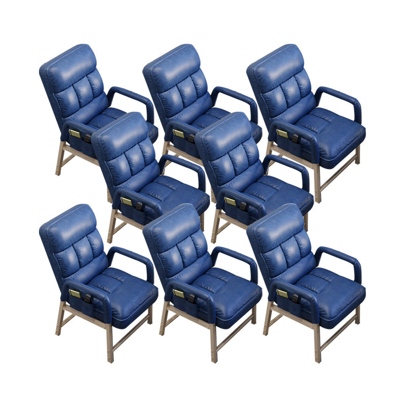 Eigentijdse taakstoel metaal verstelbare rughoogte bureaustoel