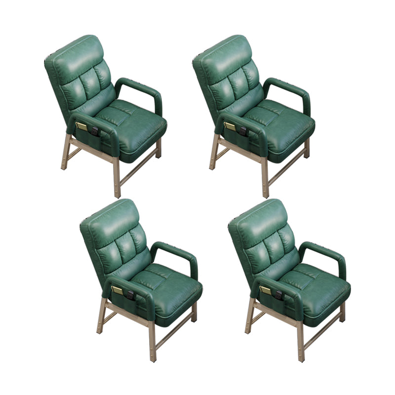 Eigentijdse taakstoel metaal verstelbare rughoogte bureaustoel