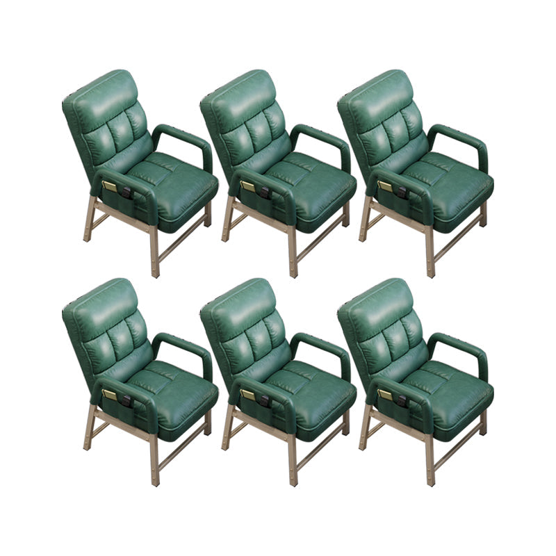 Eigentijdse taakstoel metaal verstelbare rughoogte bureaustoel