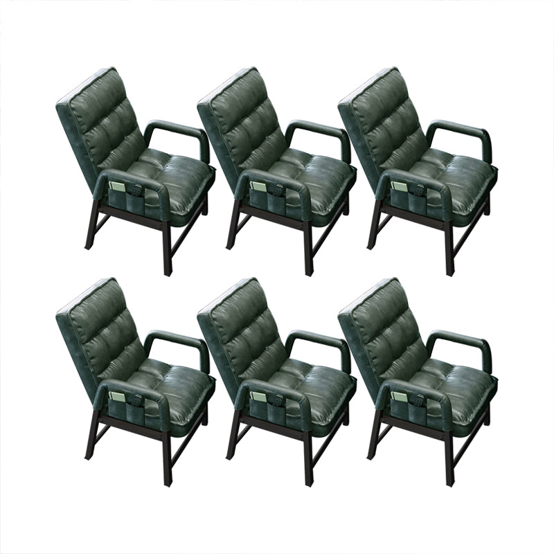 Eigentijdse taakstoel metaal verstelbare rughoogte bureaustoel