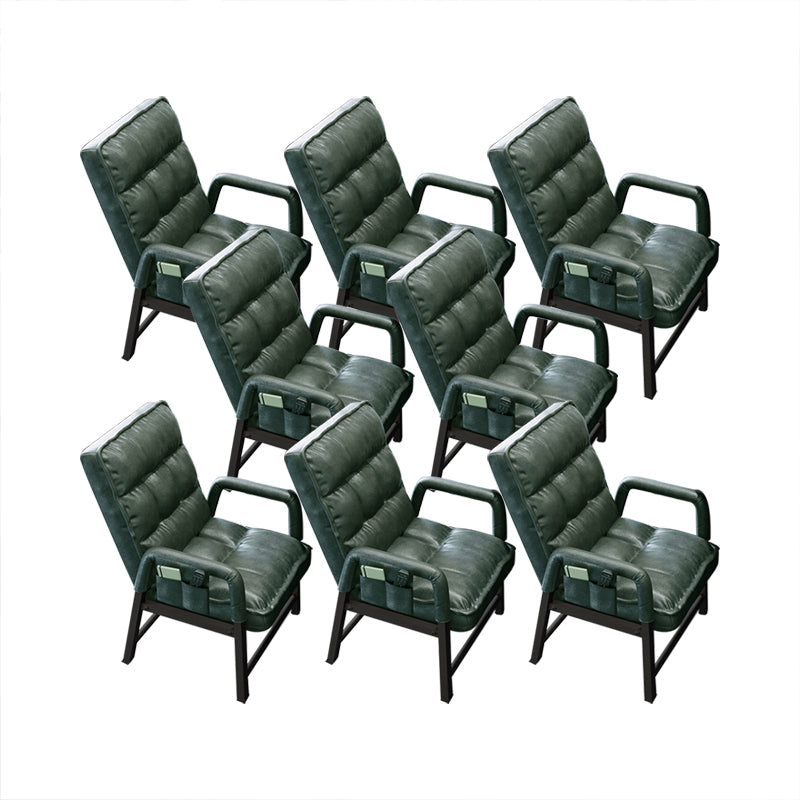 Eigentijdse taakstoel metaal verstelbare rughoogte bureaustoel