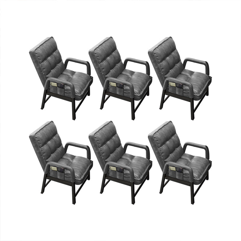 Eigentijdse taakstoel metaal verstelbare rughoogte bureaustoel