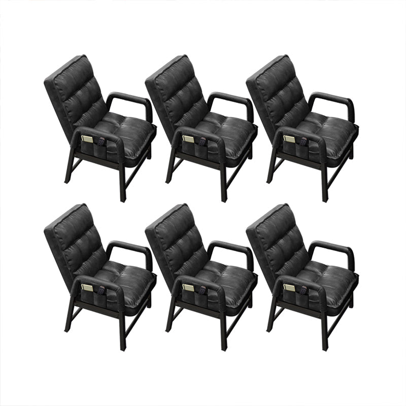 Eigentijdse taakstoel metaal verstelbare rughoogte bureaustoel