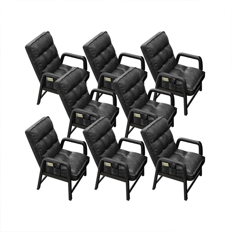 Eigentijdse taakstoel metaal verstelbare rughoogte bureaustoel