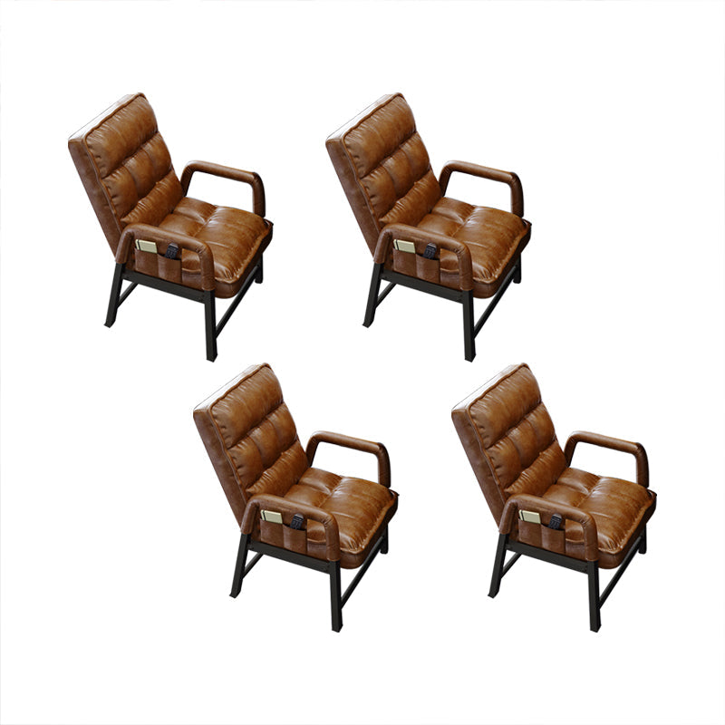 Eigentijdse taakstoel metaal verstelbare rughoogte bureaustoel