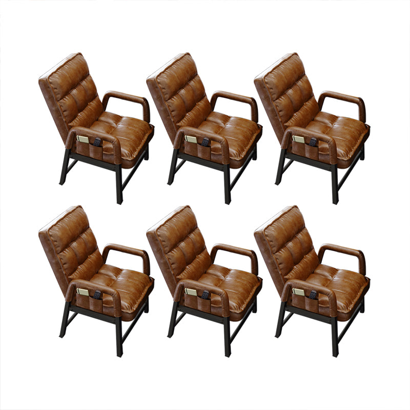 Eigentijdse taakstoel metaal verstelbare rughoogte bureaustoel