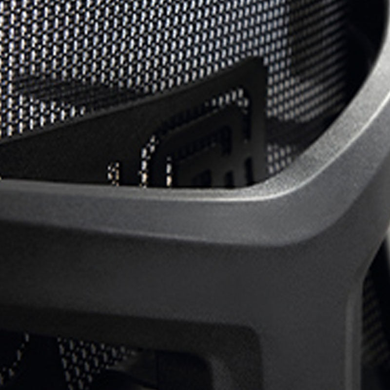 Chaise de bureau ergonomique moderne sans roues à bras fixes rembourrés sans chaise de bureau pénible