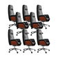 Modern No Arm Executive Chair Verstelbare Hoogte Managers Stoel voor Office