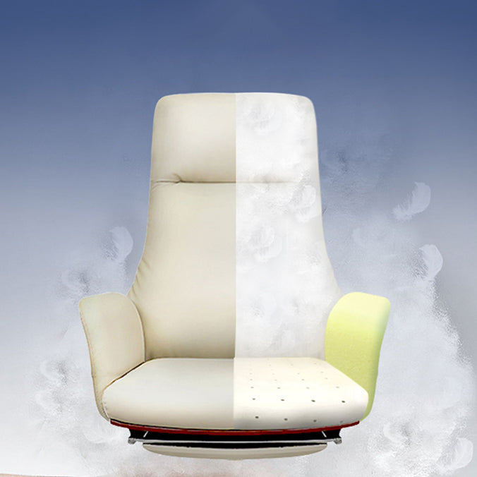 Modern No Arm Executive Chair Adjustable Height Managers Chair for Office Clearhalo 'furn' 'furn_office_chair' 'Furniture' 'Office Chairs' 'Office Furniture' 'office_chair' 6733335