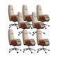 Modern No Arm Executive Chair Verstelbare Hoogte Managers Stoel voor Office
