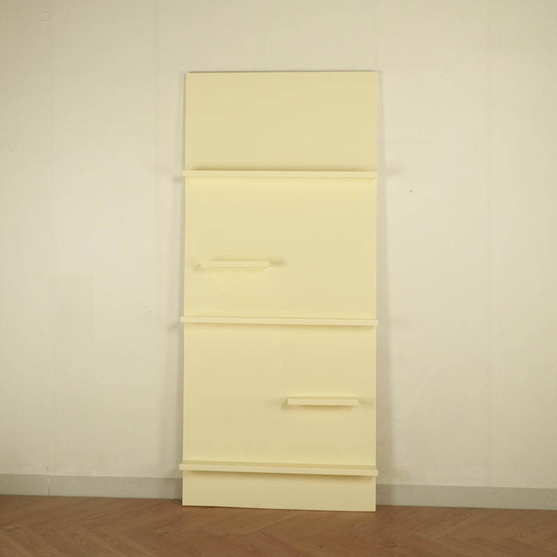 Scandinavian Acrylic Bookcase Closed Back Standard Bookshelf