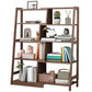 Wooden Ladder Bookshelf Modern Style Open Back Bookcase for Home Office