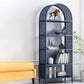 Shelves Included Glam Bookcase Standard Metal Open Back Bookshelf