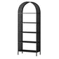 Shelves Included Glam Bookcase Standard Metal Open Back Bookshelf