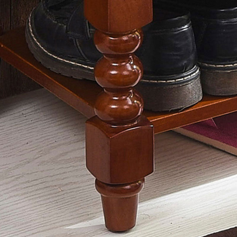 Banc de sièges en caoutchouc rectangle recapisé 14 "w banc d'entrée de rangement à chaussures