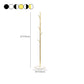Metal Coat Rack Modern Style Simple Household Floor Coat Hanger