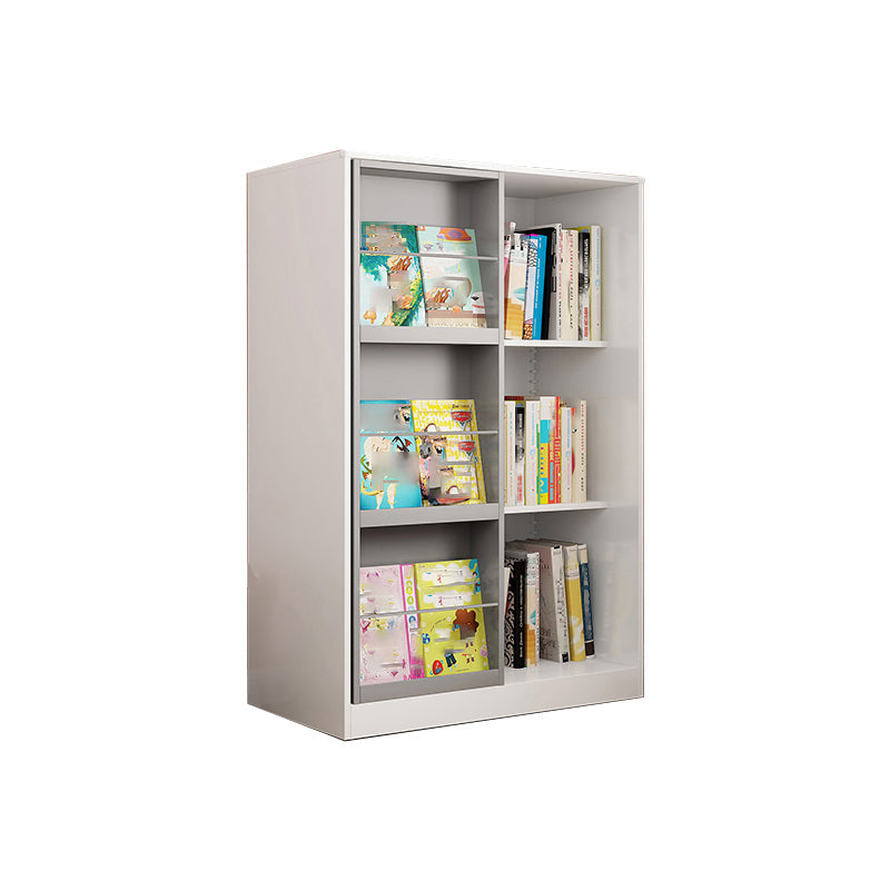 Engineered Wood Standard Bookshelf Contemporary Closed Back  Bookcase