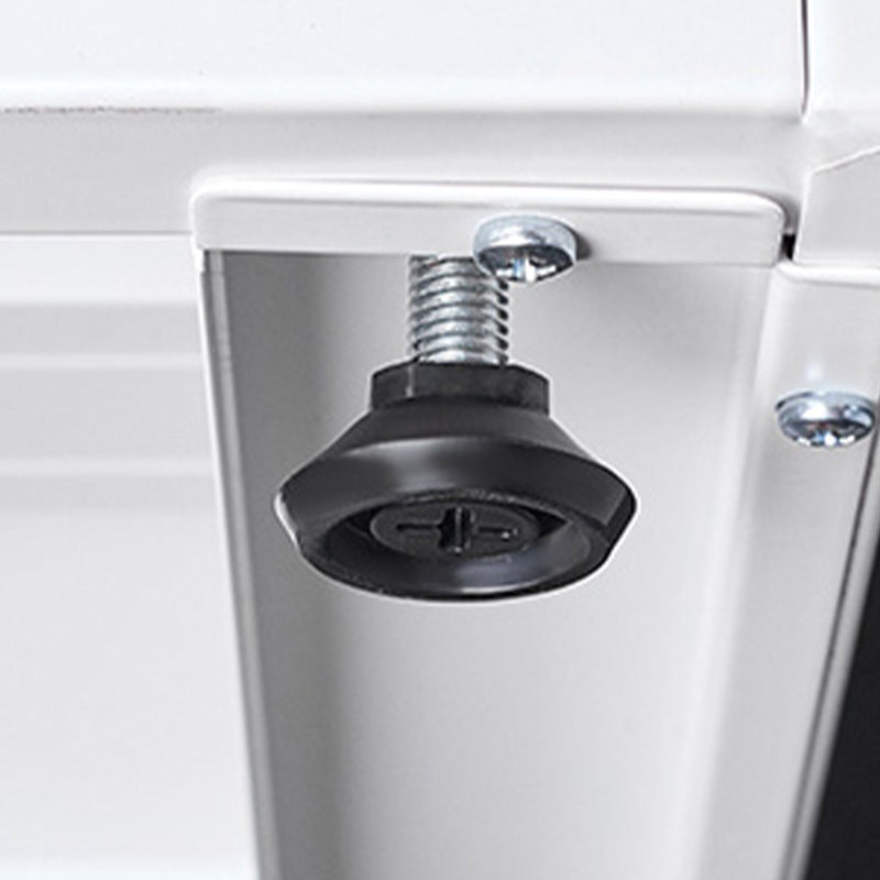 Zeitgenössischer Aktenschrank Stahlrahmen Elektronische Löschverriegelungskabinett für Büro