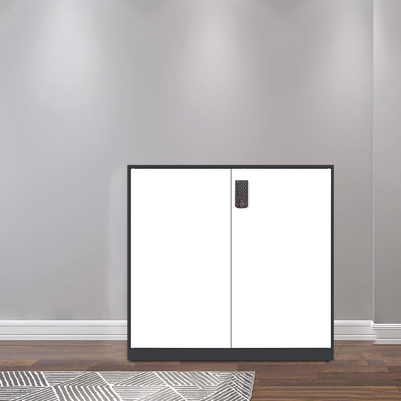 Zeitgenössischer Aktenschrank Stahlrahmen Elektronische Löschverriegelungskabinett für Büro