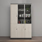 Traditional File Cabinet Wood Vertical File Cabinet with Shelves for Office