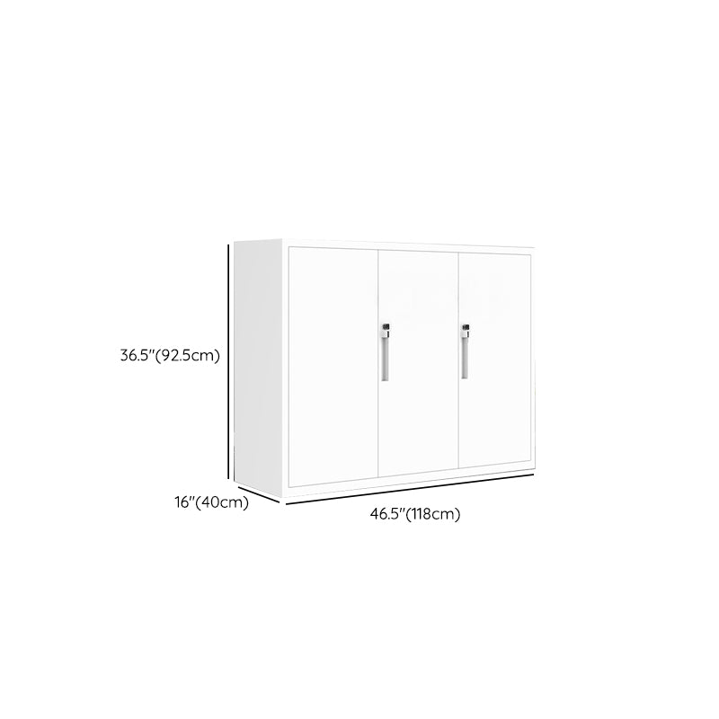Industrial File Cabinet Steel Frame Key Lock Lateral File Cabinet for Office Clearhalo 'Filing Cabinets' 'filling_cabinets' 'furn' 'furn_filling_cabinets' 'Furniture' 'Office Furniture' 6735614