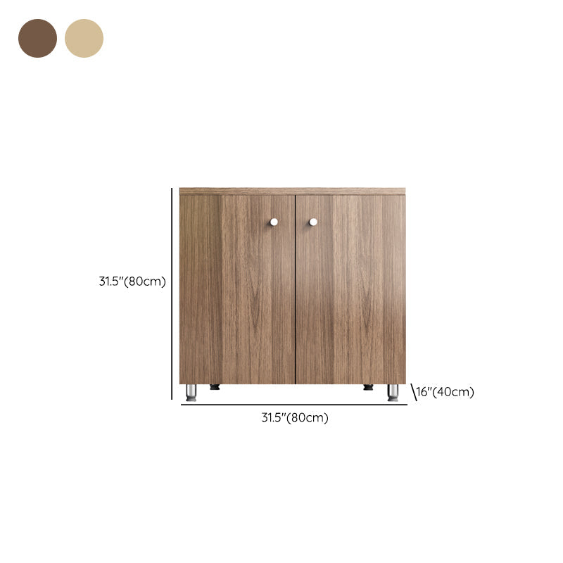 Nordic Style File Cabinet Solid Wood Frame Vertical File Cabinet Clearhalo 'Filing Cabinets' 'filling_cabinets' 'furn' 'furn_filling_cabinets' 'Furniture' 'Office Furniture' 6735625