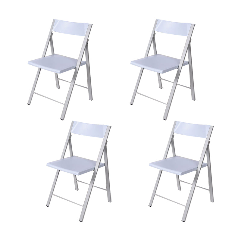 30.54-inch Height Modern Conference Chair Metal Ergonomic Office Chair Light Gray 4 Piece Set Clearhalo 'furn' 'furn_office_chair' 'Furniture' 'Office Chairs' 'Office Furniture' 'office_chair' 6735719