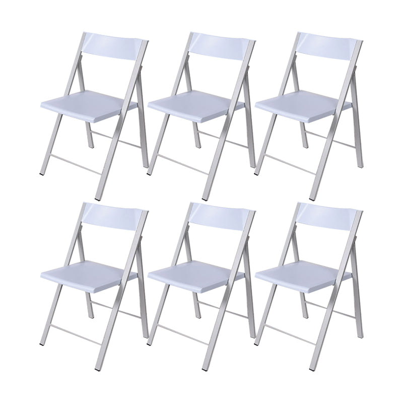 30.54-inch Height Modern Conference Chair Metal Ergonomic Office Chair Light Gray 6 Piece Set Clearhalo 'furn' 'furn_office_chair' 'Furniture' 'Office Chairs' 'Office Furniture' 'office_chair' 6735722