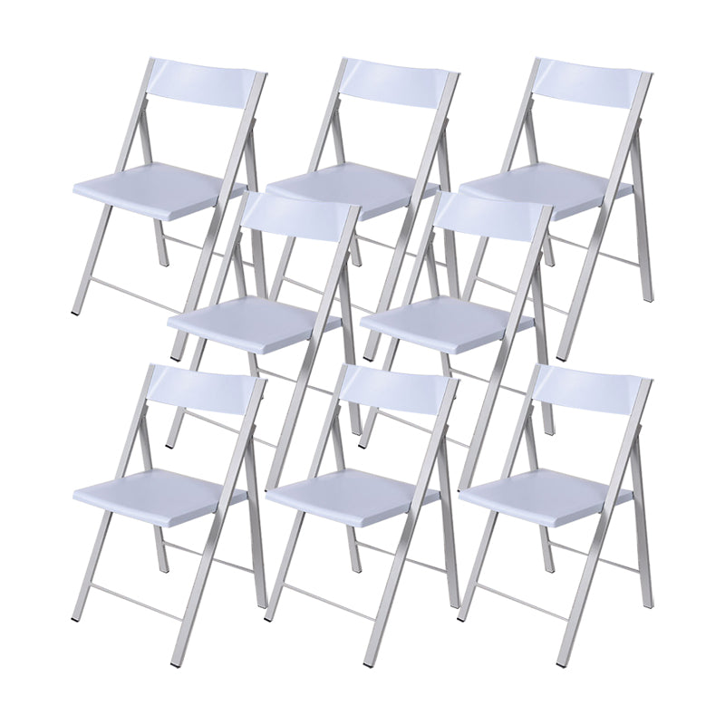 30.54-inch Height Modern Conference Chair Metal Ergonomic Office Chair Light Gray 8 Piece Set Clearhalo 'furn' 'furn_office_chair' 'Furniture' 'Office Chairs' 'Office Furniture' 'office_chair' 6735723