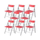 30.54-inch Height Modern Conference Chair Metal Ergonomic Office Chair Red 8 Piece Set Clearhalo 'furn' 'furn_office_chair' 'Furniture' 'Office Chairs' 'Office Furniture' 'office_chair' 6735749