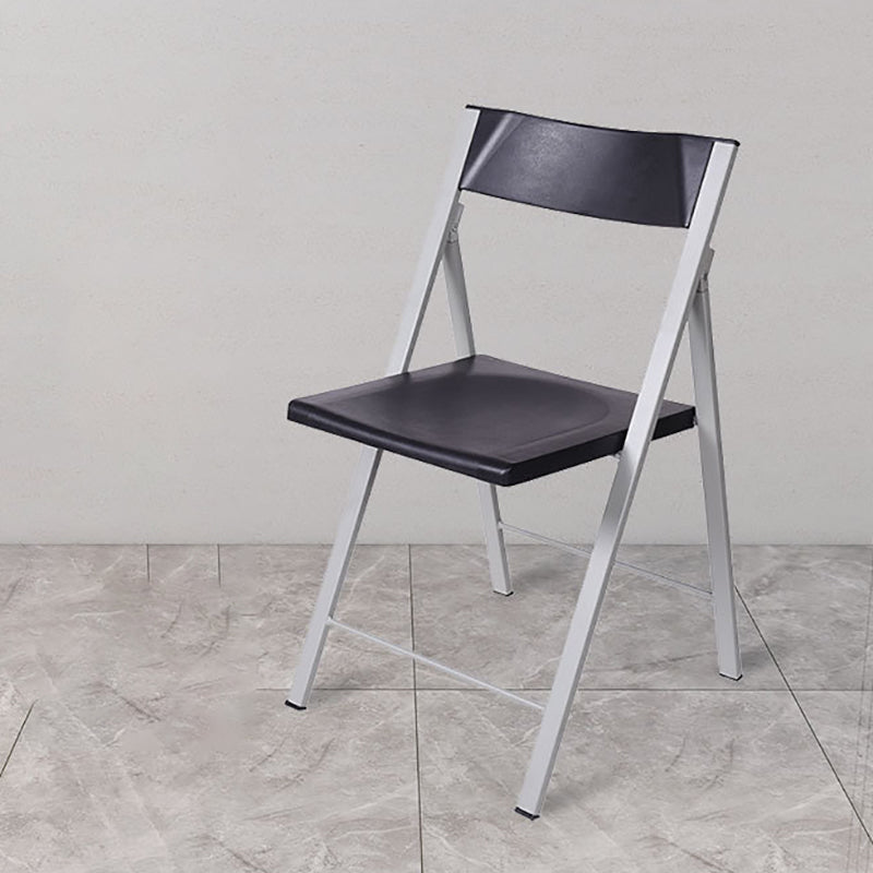 30.54-inch Height Modern Conference Chair Metal Ergonomic Office Chair Light Gray-Black 1 Piece Clearhalo 'furn' 'furn_office_chair' 'Furniture' 'Office Chairs' 'Office Furniture' 'office_chair' 6735750