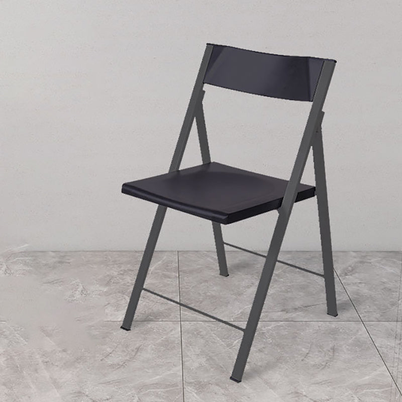 30.54-inch Height Modern Conference Chair Metal Ergonomic Office Chair Black 1 Piece Clearhalo 'furn' 'furn_office_chair' 'Furniture' 'Office Chairs' 'Office Furniture' 'office_chair' 6735755