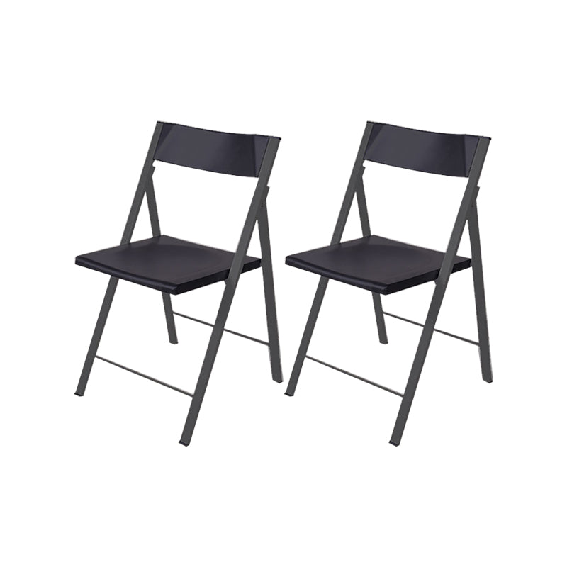 30.54-inch Height Modern Conference Chair Metal Ergonomic Office Chair Black 2 Piece Set Clearhalo 'furn' 'furn_office_chair' 'Furniture' 'Office Chairs' 'Office Furniture' 'office_chair' 6735756