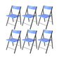 30.54-inch Height Modern Conference Chair Metal Ergonomic Office Chair Blue 6 Piece Set Clearhalo 'furn' 'furn_office_chair' 'Furniture' 'Office Chairs' 'Office Furniture' 'office_chair' 6735763