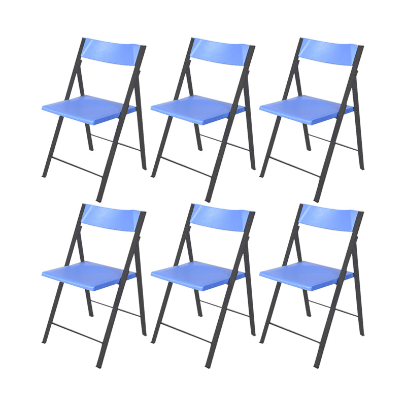 30.54-inch Height Modern Conference Chair Metal Ergonomic Office Chair Blue 6 Piece Set Clearhalo 'furn' 'furn_office_chair' 'Furniture' 'Office Chairs' 'Office Furniture' 'office_chair' 6735763