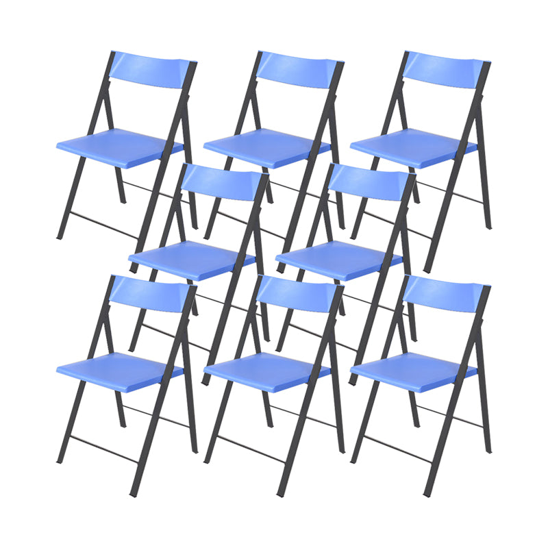 30.54-inch Height Modern Conference Chair Metal Ergonomic Office Chair Blue 8 Piece Set Clearhalo 'furn' 'furn_office_chair' 'Furniture' 'Office Chairs' 'Office Furniture' 'office_chair' 6735764