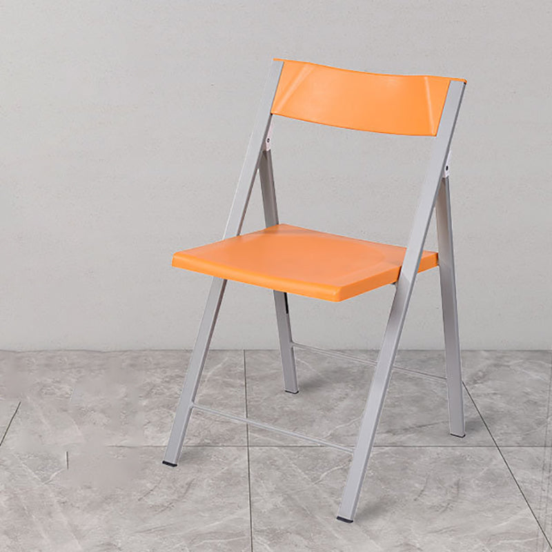 30.54-inch Height Modern Conference Chair Metal Ergonomic Office Chair Orange 1 Piece Clearhalo 'furn' 'furn_office_chair' 'Furniture' 'Office Chairs' 'Office Furniture' 'office_chair' 6735765