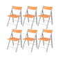 30.54-inch Height Modern Conference Chair Metal Ergonomic Office Chair Orange 6 Piece Set Clearhalo 'furn' 'furn_office_chair' 'Furniture' 'Office Chairs' 'Office Furniture' 'office_chair' 6735768